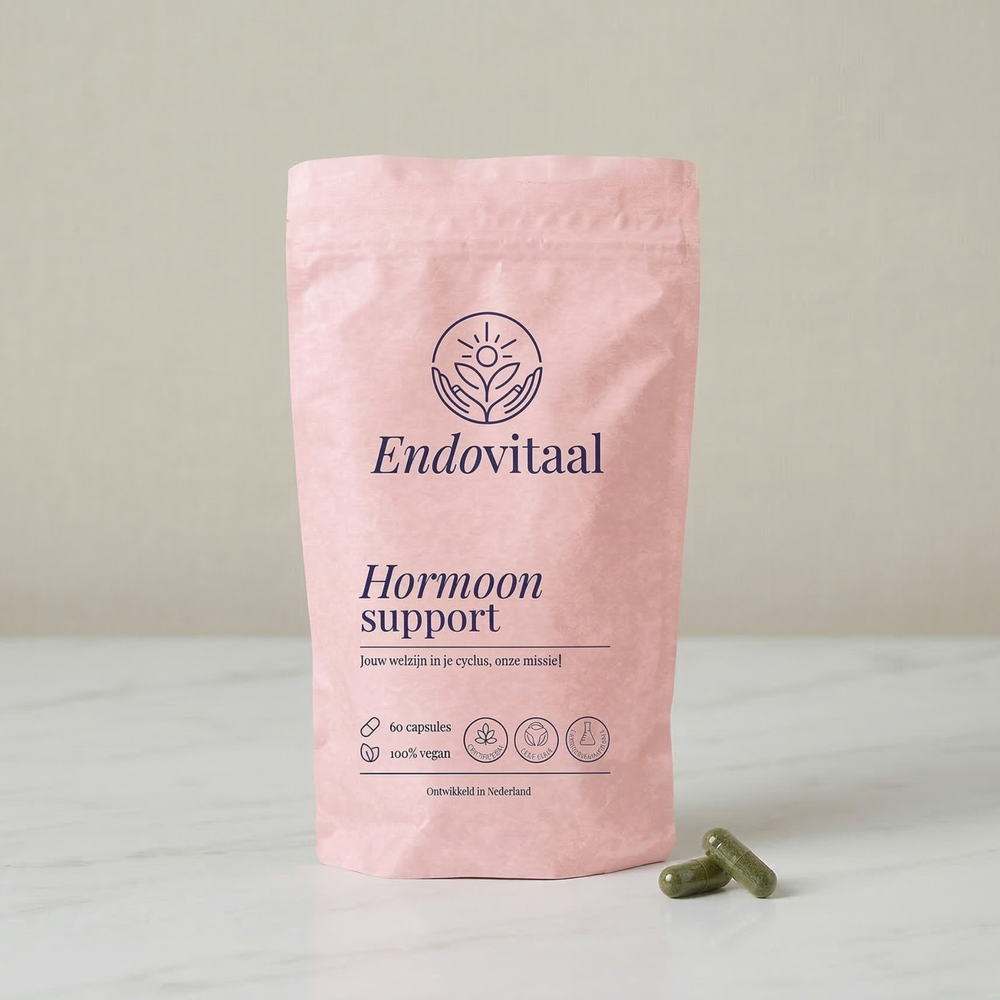 Endovitaal supplement voor endometriose - verpakking voorkant 